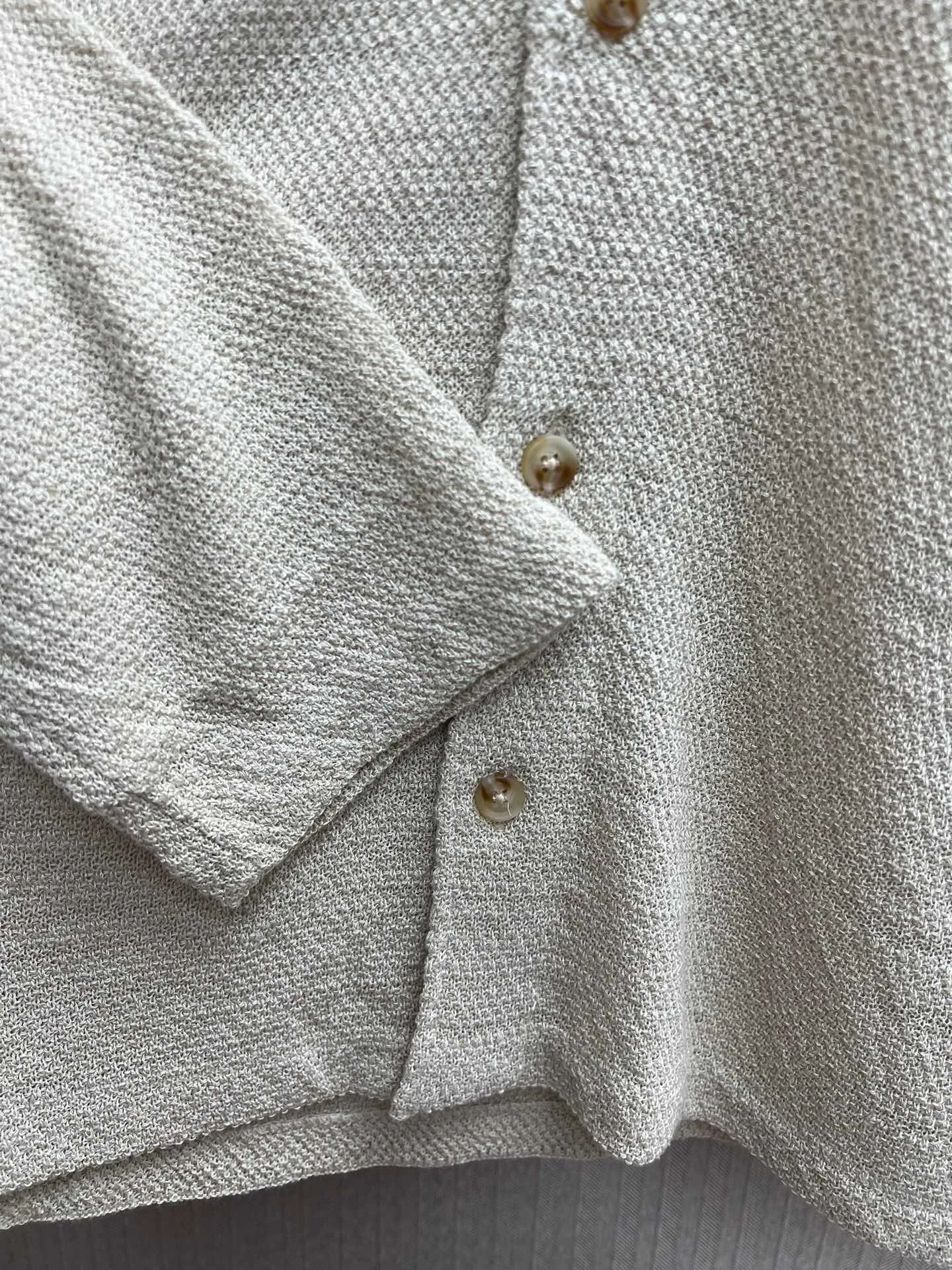🅿️540 Polo 25 new solid color lapel single-breasted long-sleeved shirt for men, new stone color, code number: S.M.L.XL.
